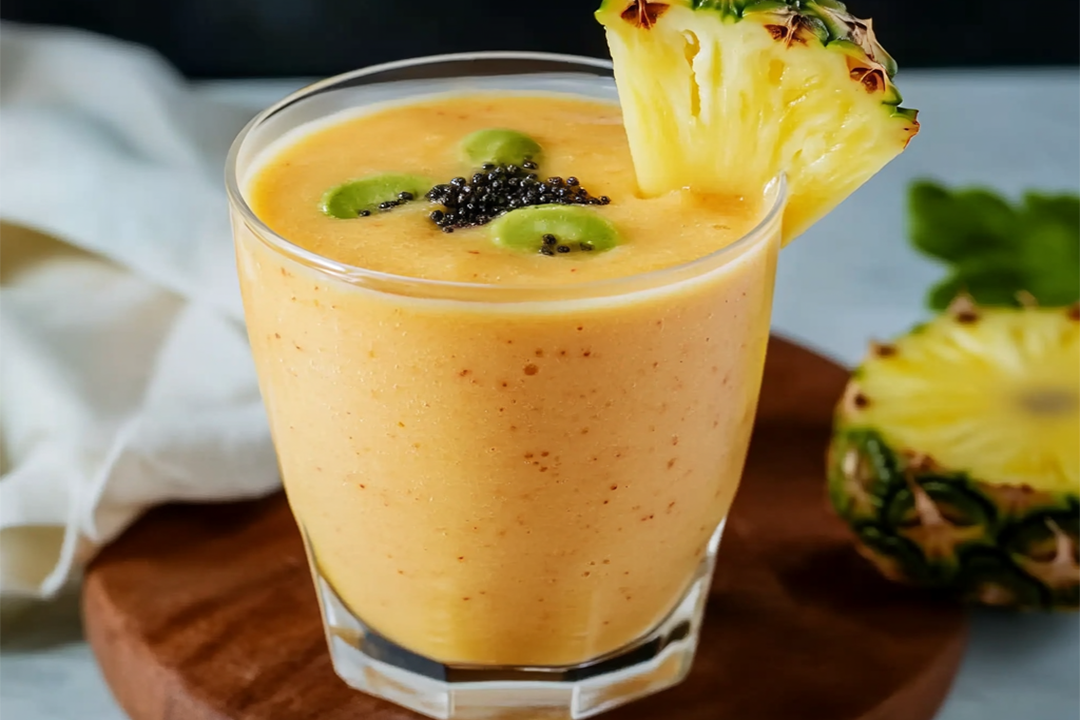 Papaya-Pineapple Smoothie