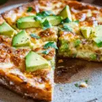 Cheesy Avocado Skillet Pizza Bread