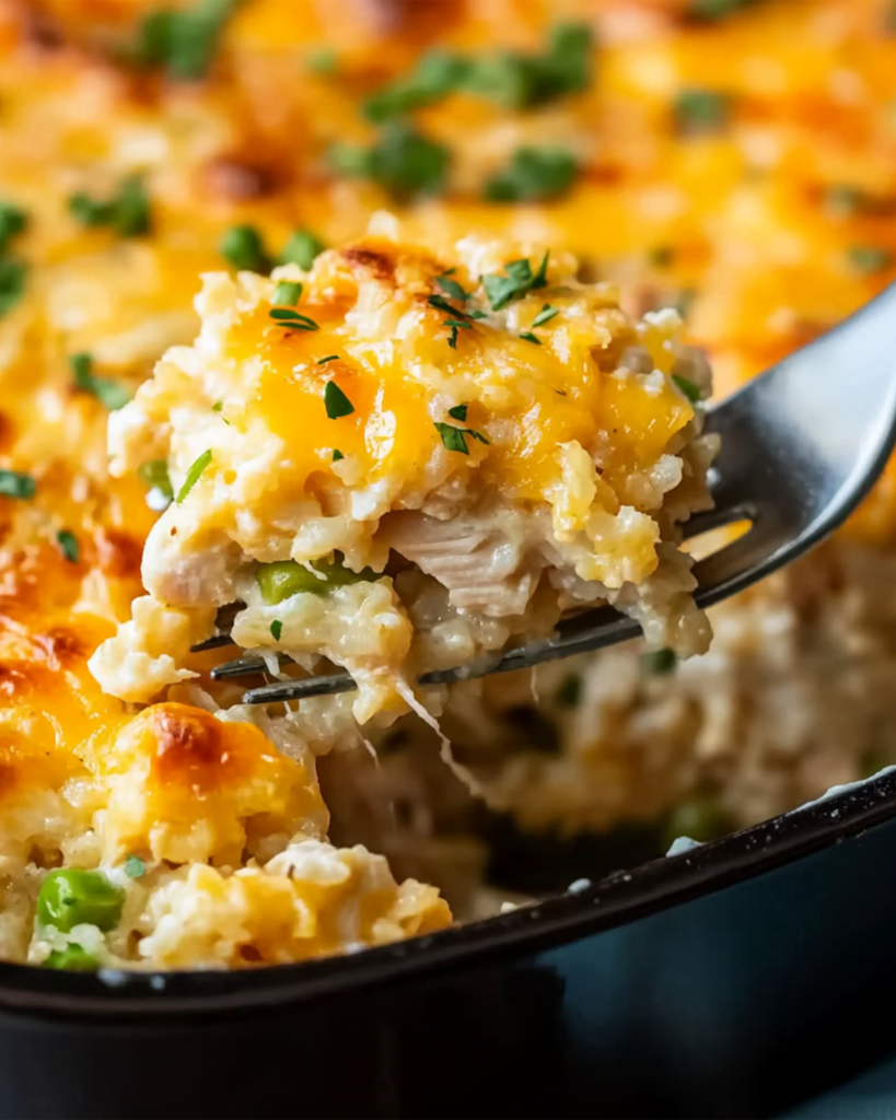 Creamy Chicken & Rice Casserole Recipe