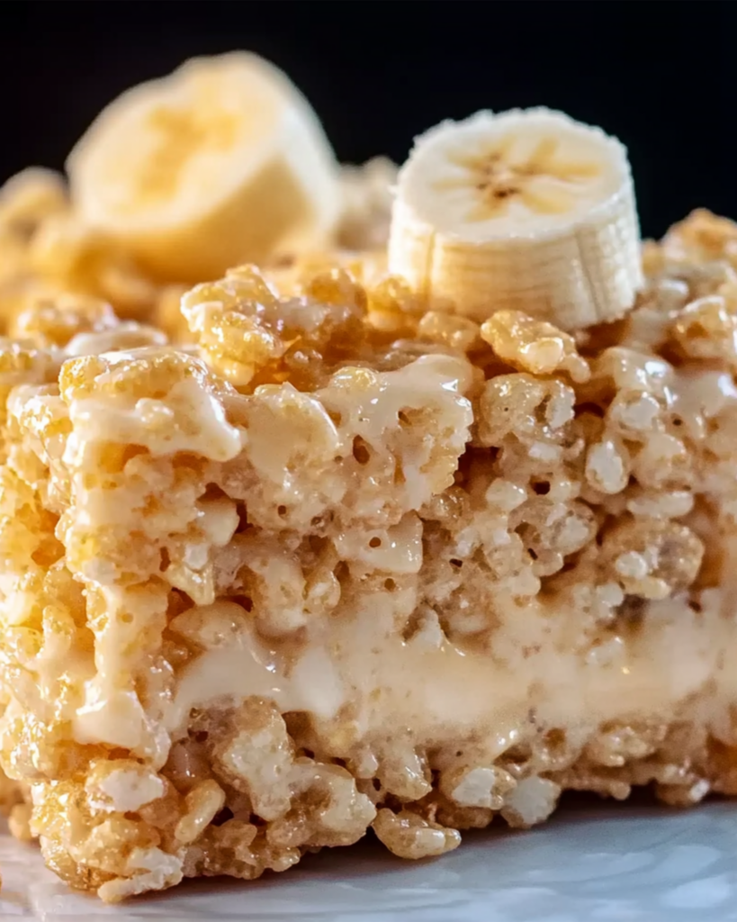 Banana Pudding Rice Krispies