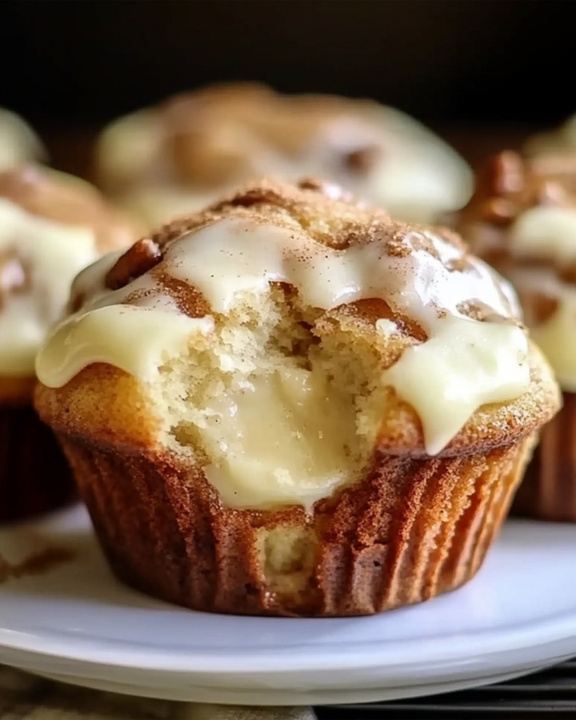 Cinnamon Cream Cheese Muffins