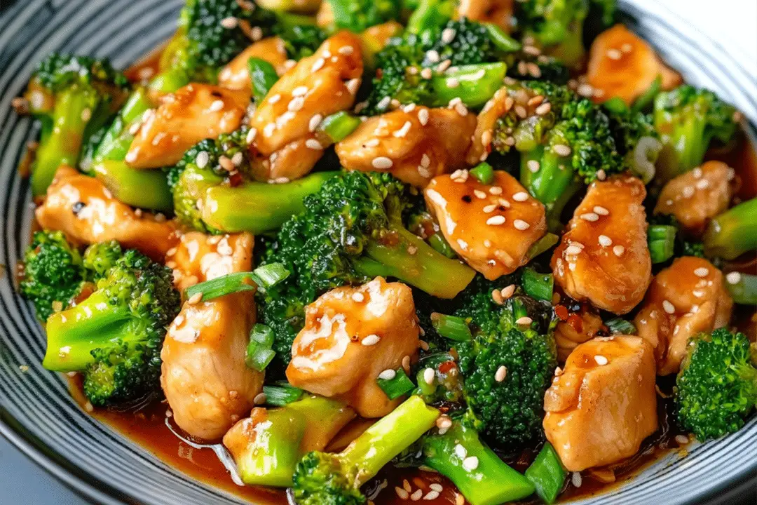 Garlic Chicken & Broccoli Stir-Fry