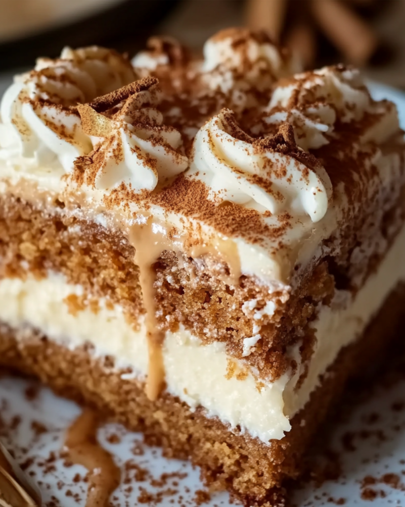 Gingerbread Latte Cake