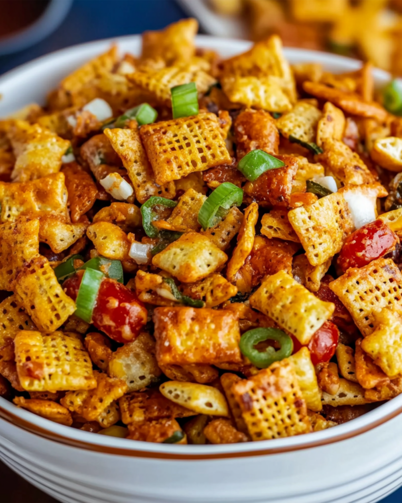 Spicy Chex Mix