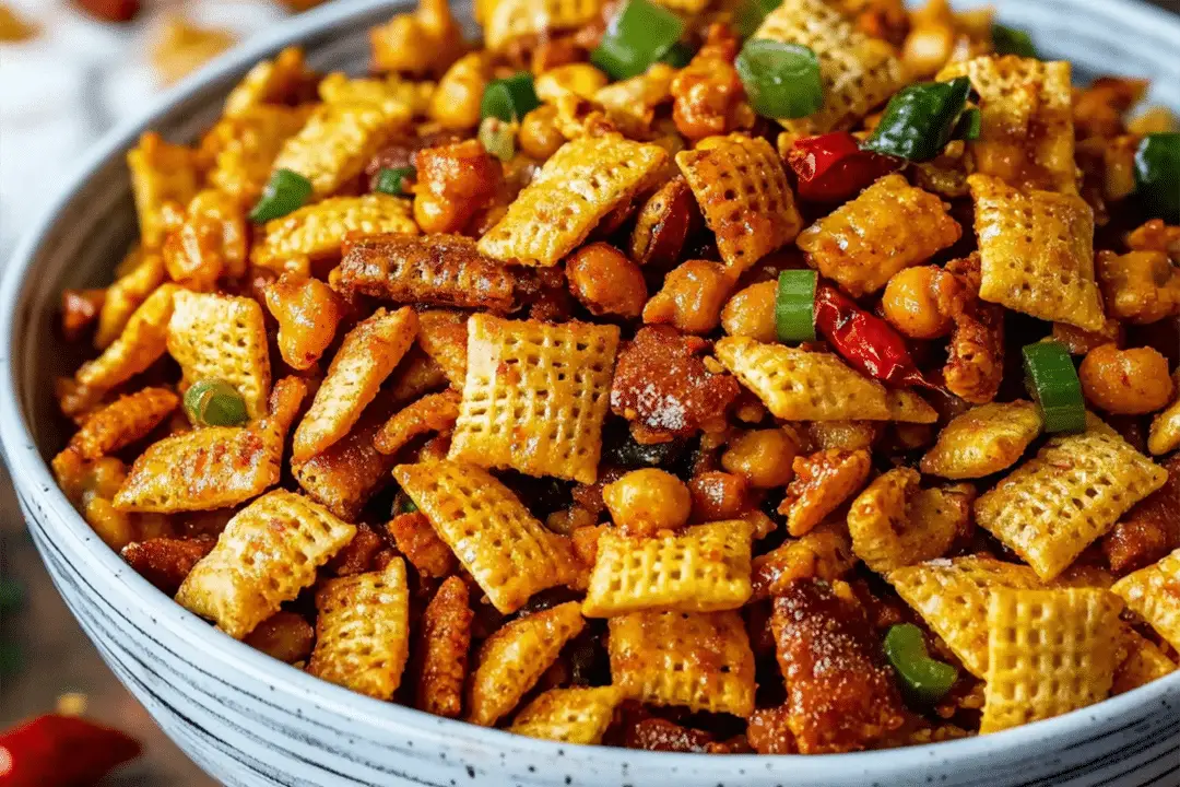 Spicy Chex Mix