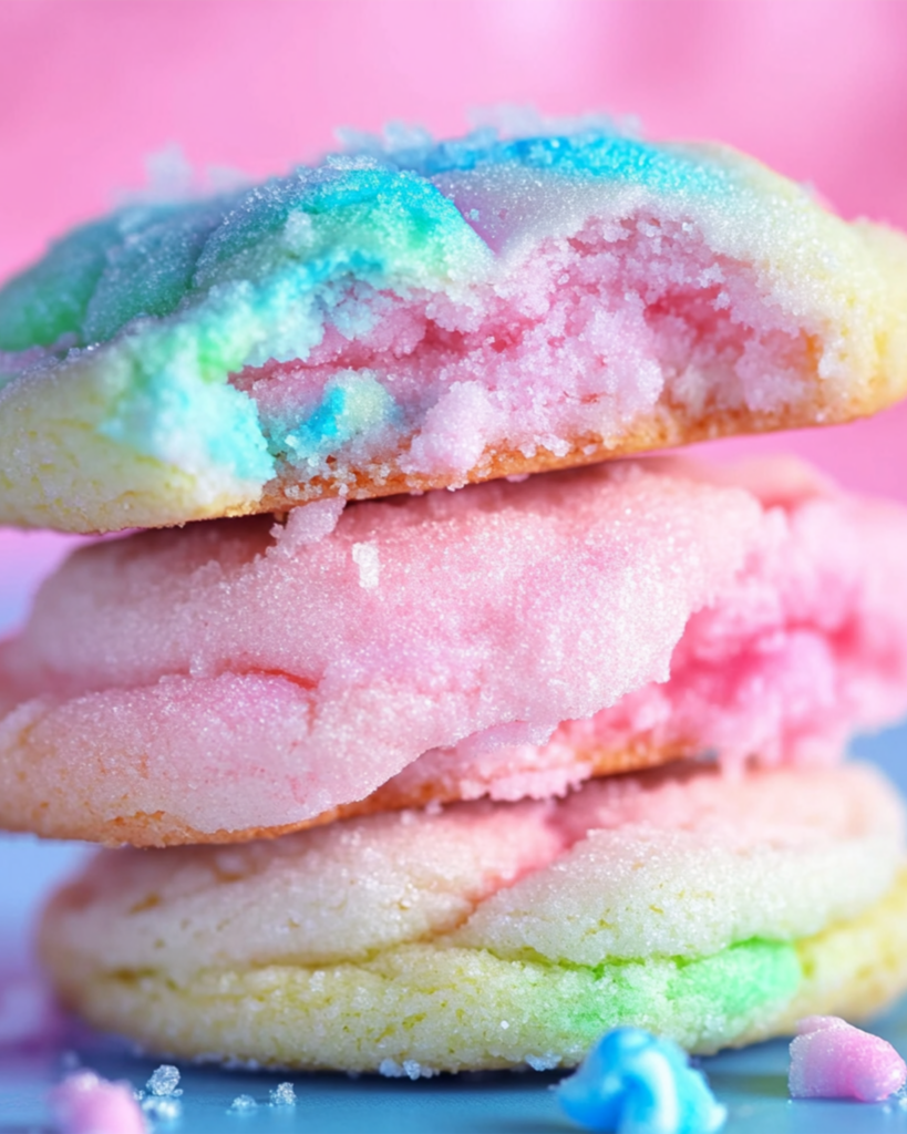 Cotton Candy Cookies