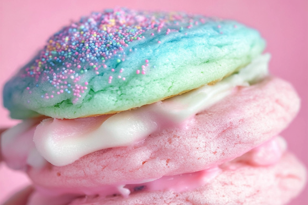 Cotton Candy Cookies