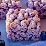 Blueberry Rice Krispies Treats