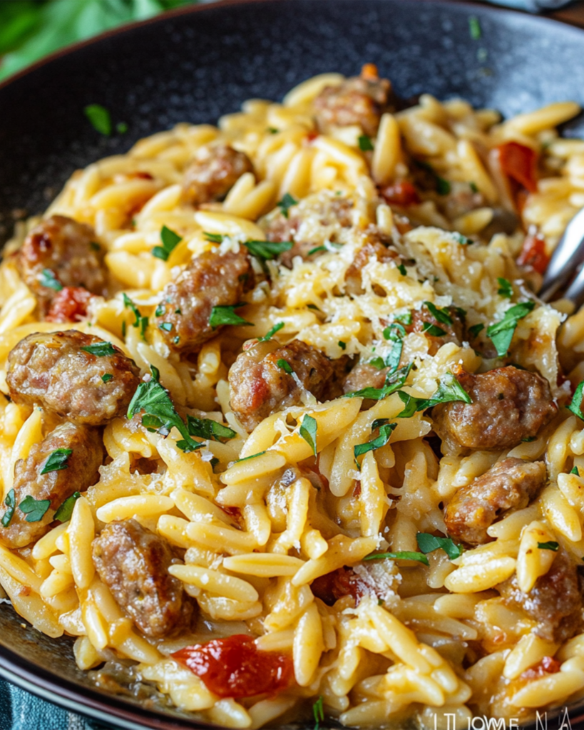 Italian Sausage Orzo