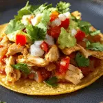 Chicken Tostadas