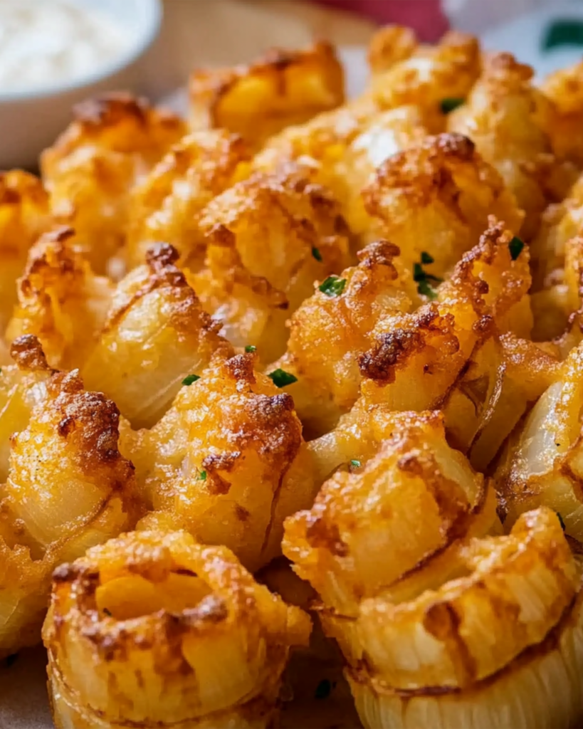 Crispy Mini Blooming Onions