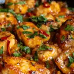 Hot Honey Halloumi Chicken