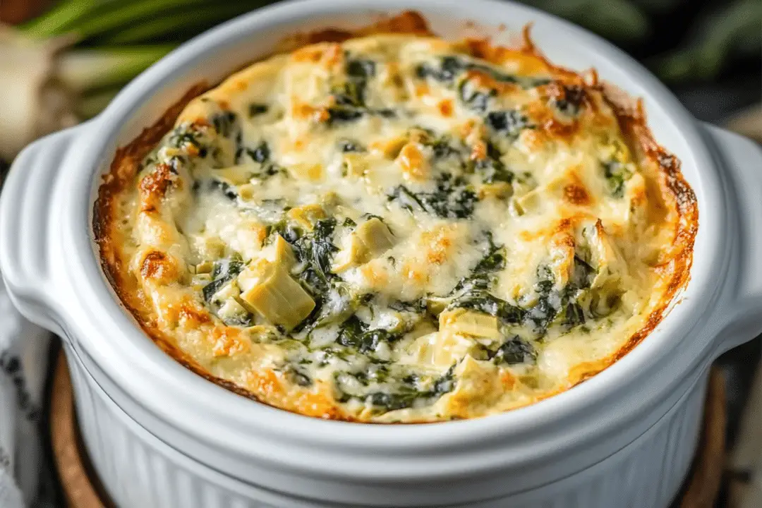 Crockpot Spinach Artichoke Dip