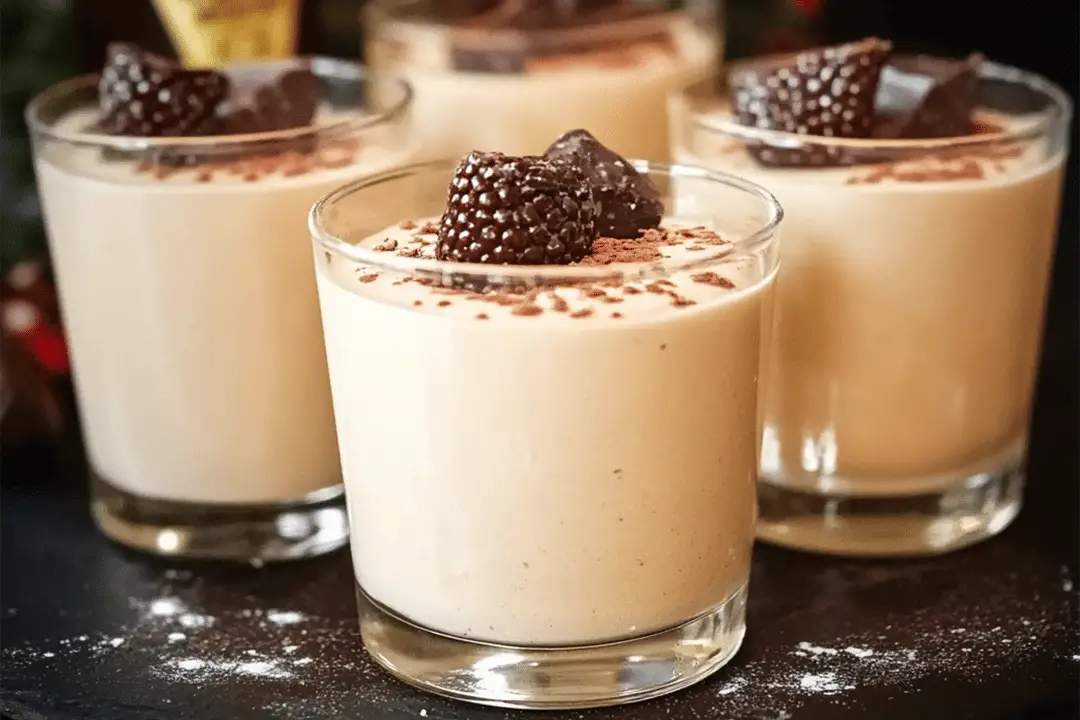 White Chocolate Baileys Mousse