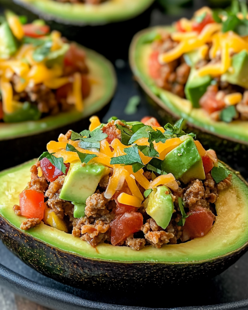 Taco-Stuffed Avocados