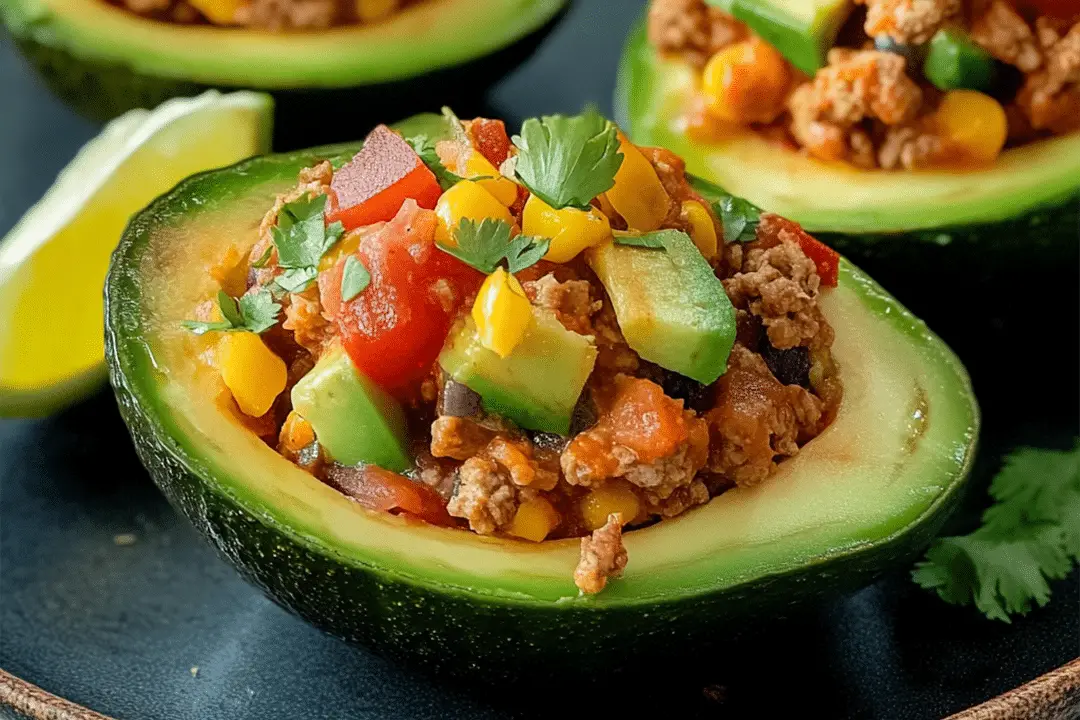 Taco-Stuffed Avocados
