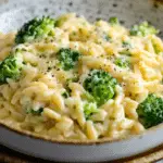 Broccoli Cheese Orzo