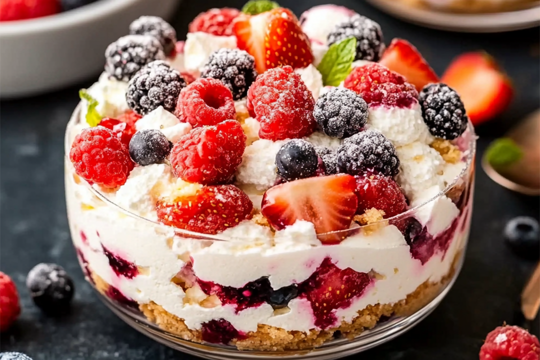 Berry Cheesecake Salad