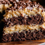 Homemade German Chocolate Cake