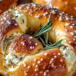 Mozzarella Stuffed Pretzels