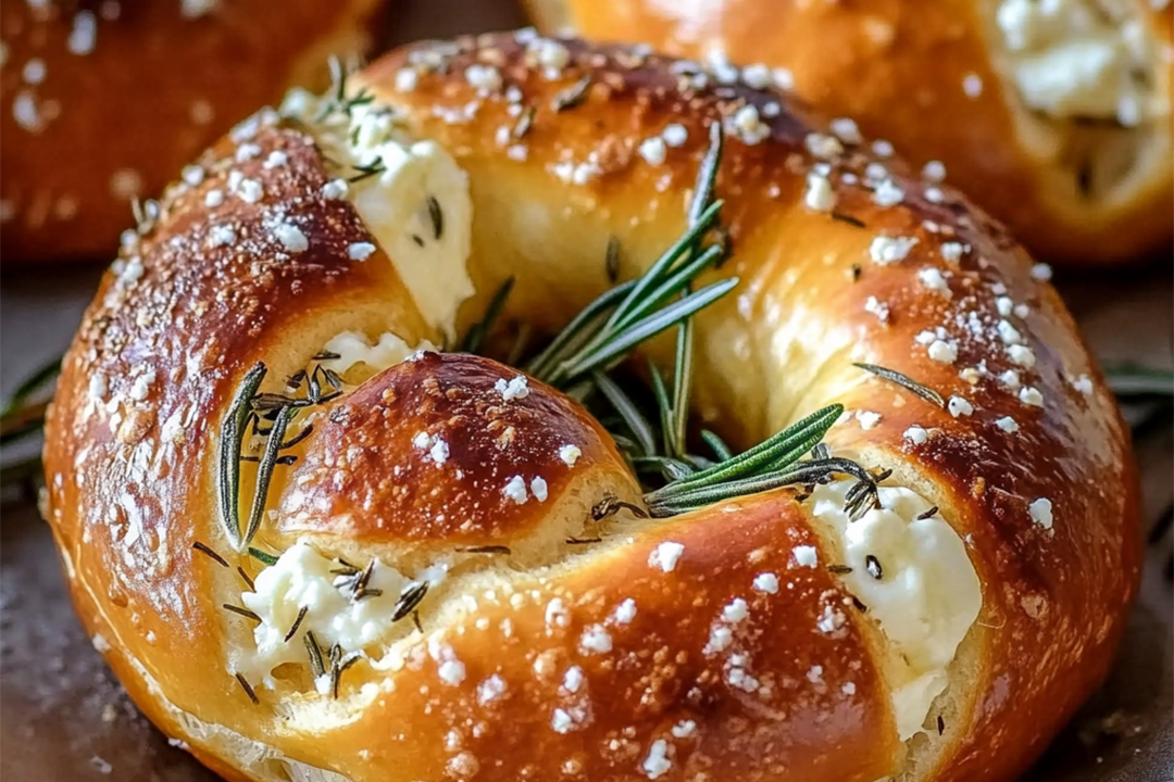 Mozzarella Stuffed Pretzels