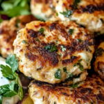 Mediterranean Chicken Patties