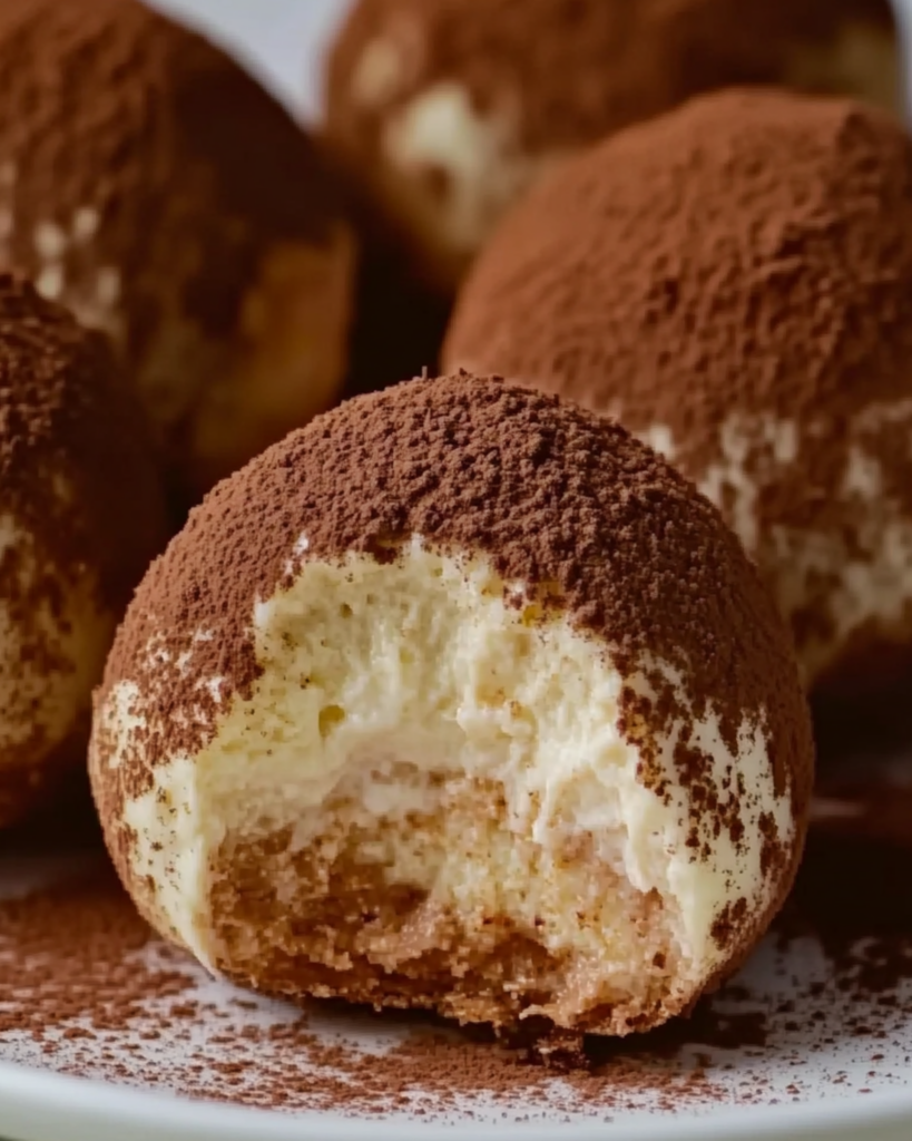 Easy Tiramisu Balls