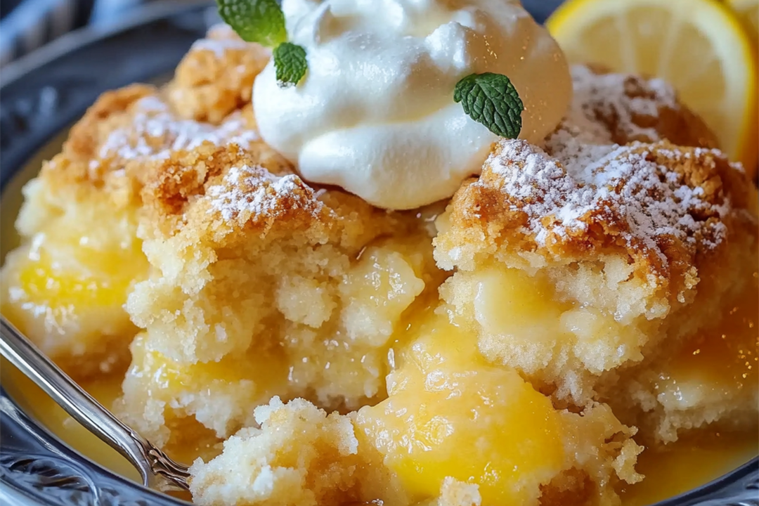 Magic Lemon Cobbler