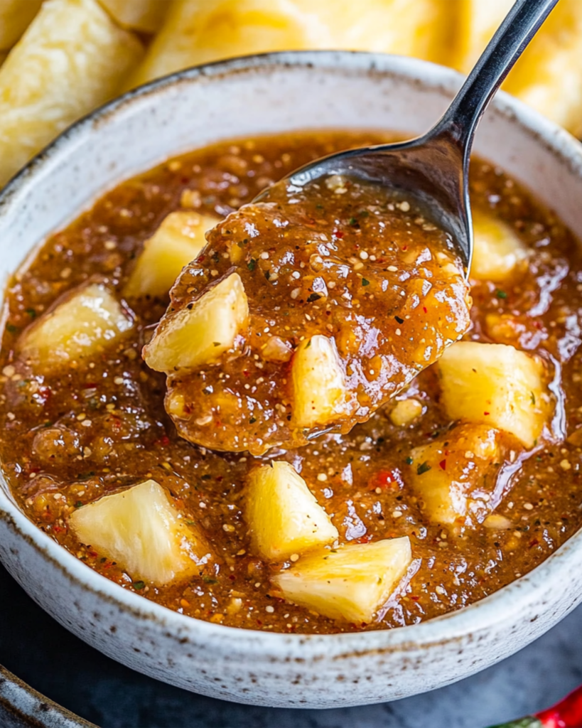 Pineapple Chipotle Salsa