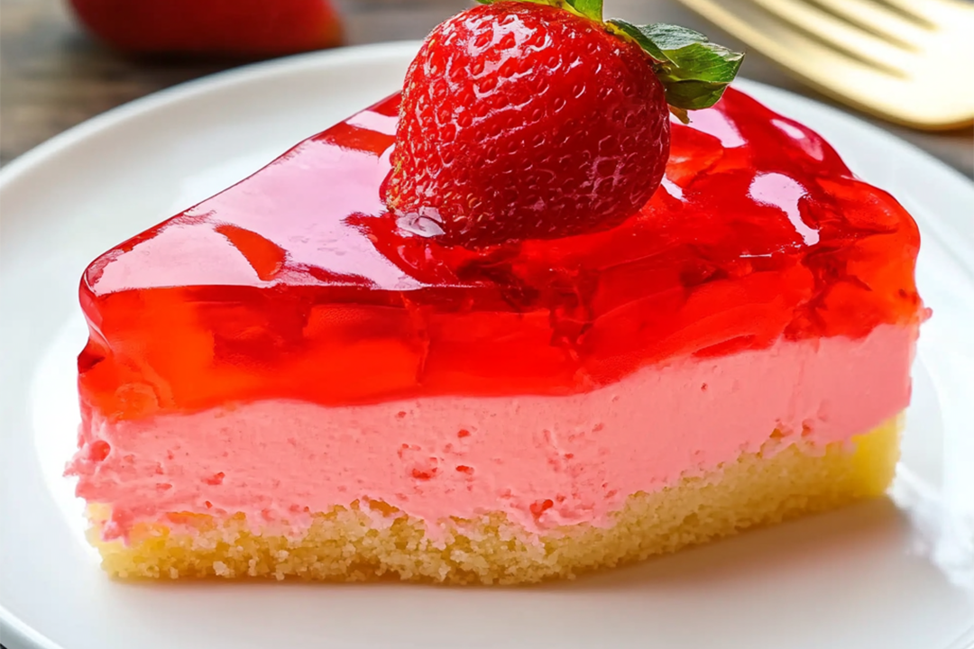 Strawberry Jello Cake