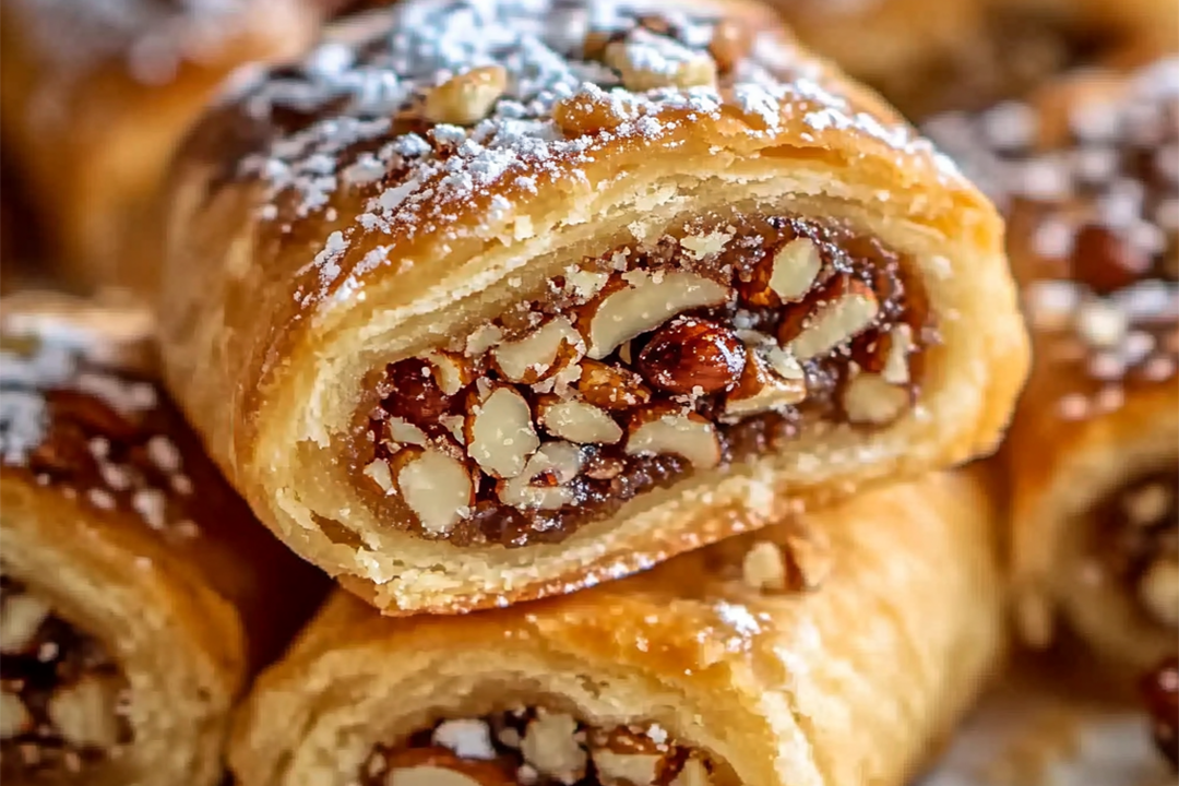 Italian Nut Roll Cookies