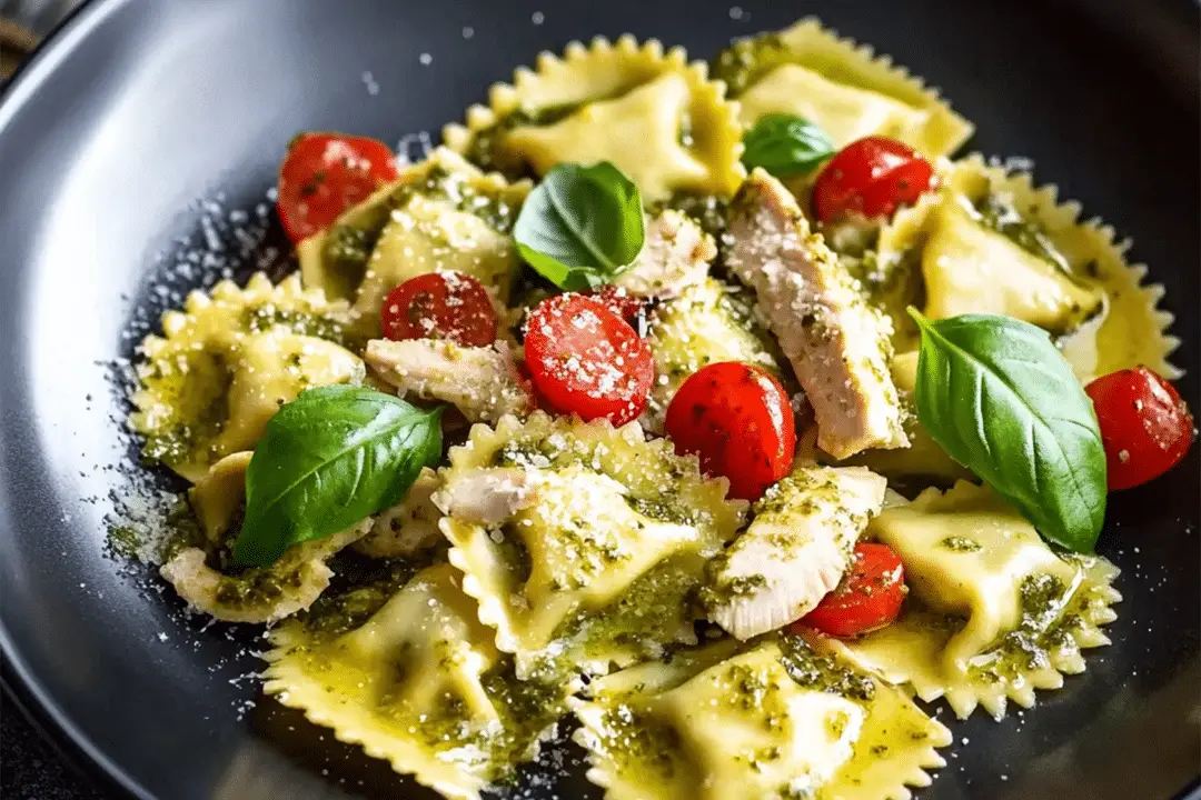 Pesto Ravioli Chicken