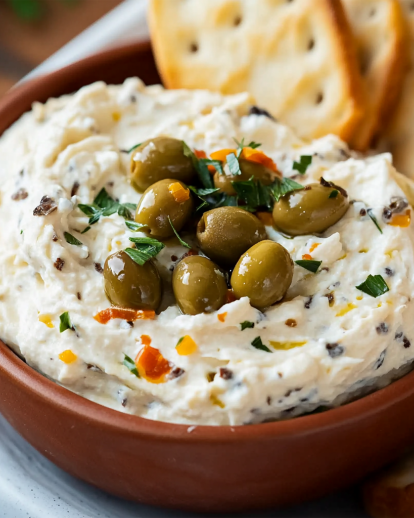 Cream Cheese & Olive Spread