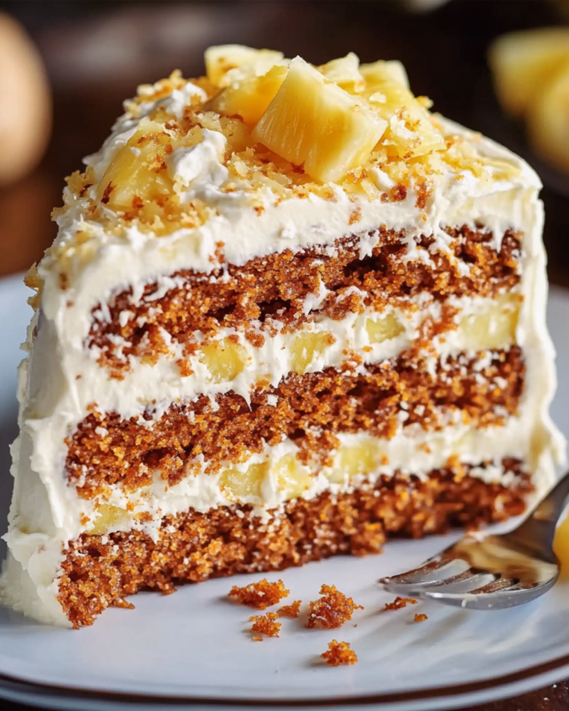 Pineapple Carrot Cake