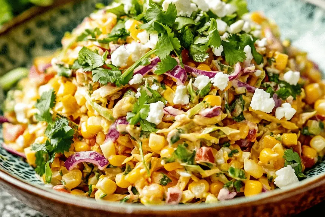 Mexican Street Corn Coleslaw
