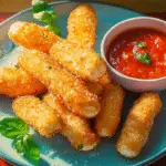 Air Fryer Mozzarella Sticks