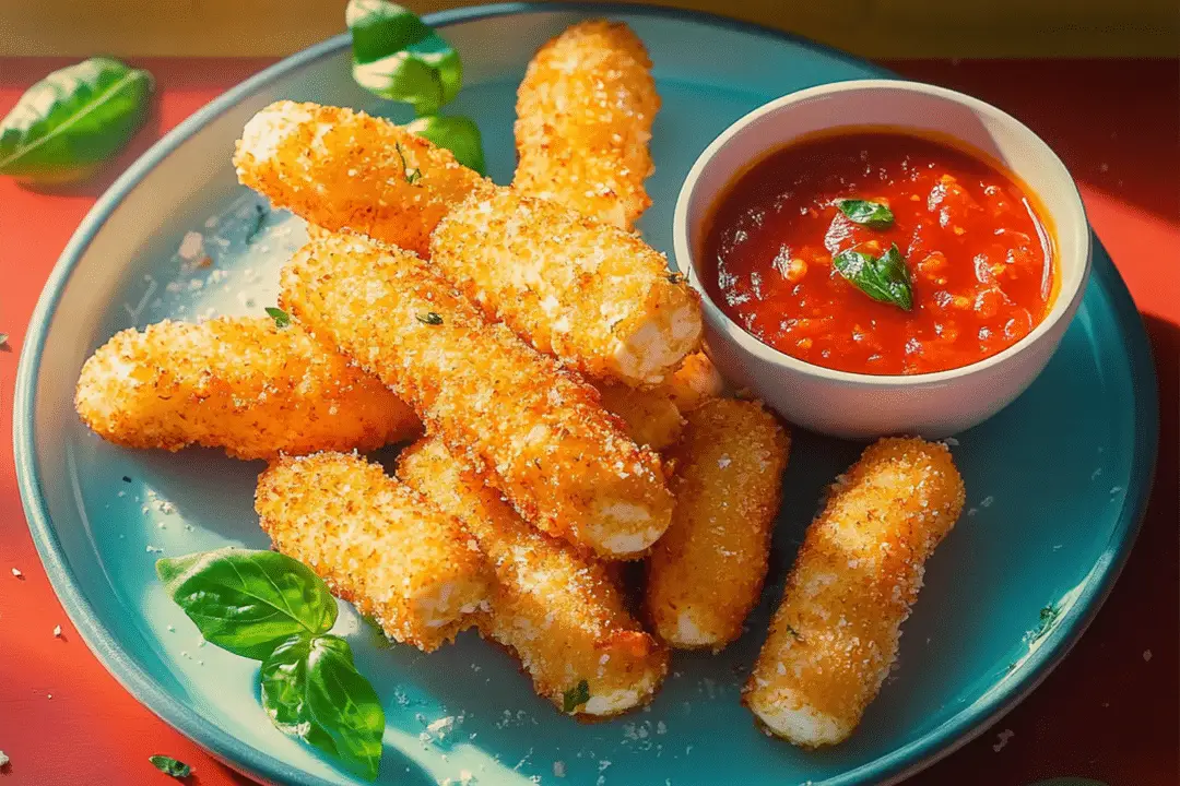Air Fryer Mozzarella Sticks