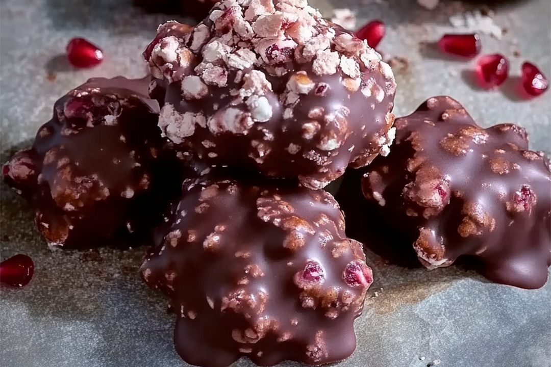 Pomegranate Yogurt Clusters