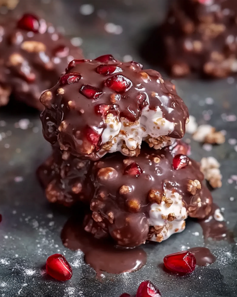 Pomegranate Yogurt Clusters