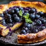 Blueberry Lemon Dutch Baby