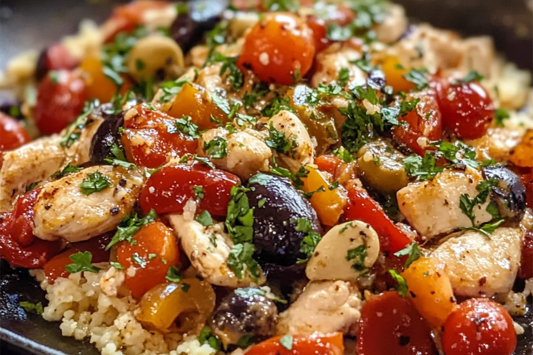 Mediterranean Chicken Skillet