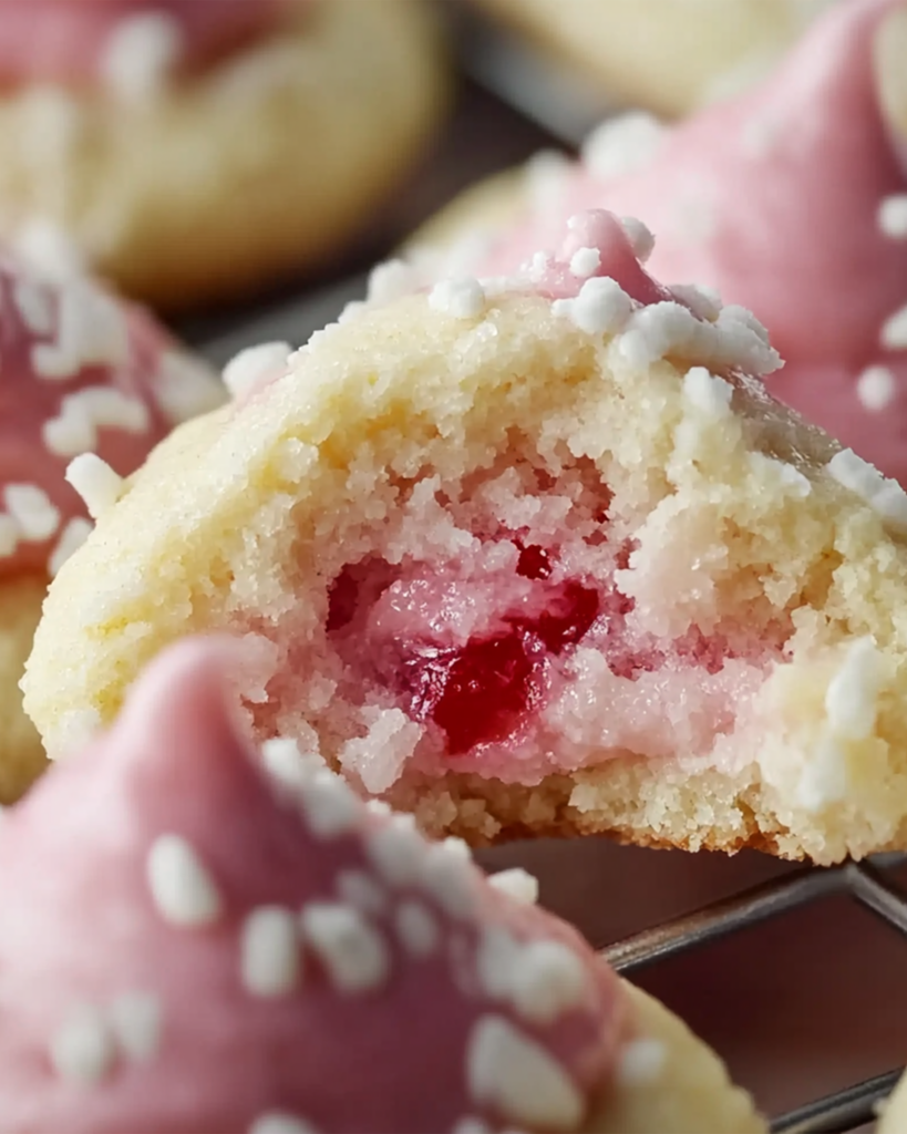 Strawberry Kiss Cookies