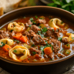 Tortellini Beef Soup
