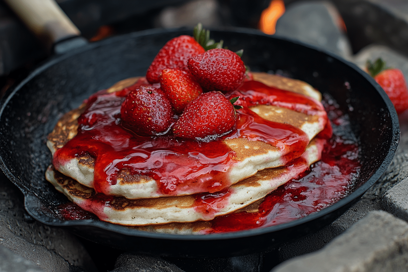 Strawberry Pancakes