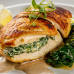 Stuffed Chicken with Spinach