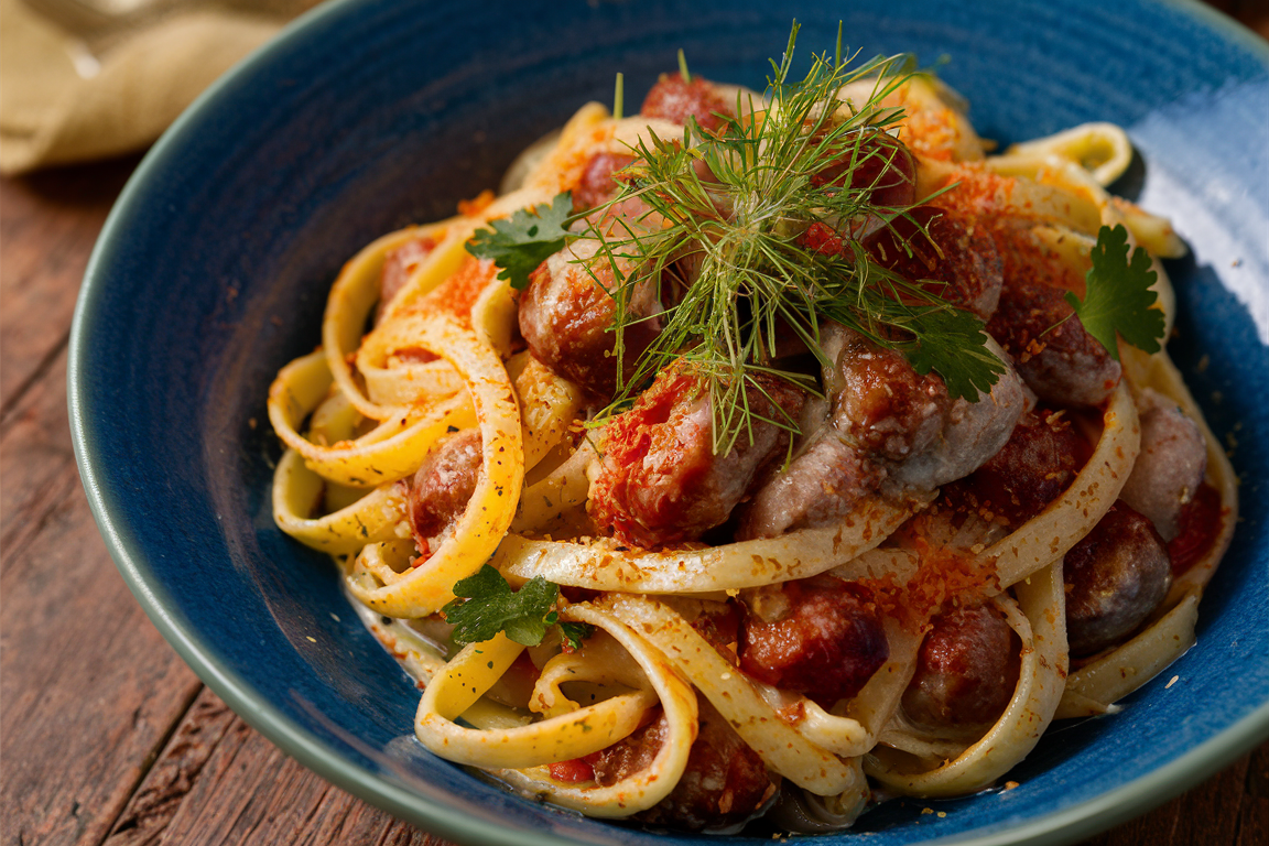 Sausage and Fennel Pasta