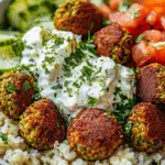 Loaded Mediterranean Falafel Bowl