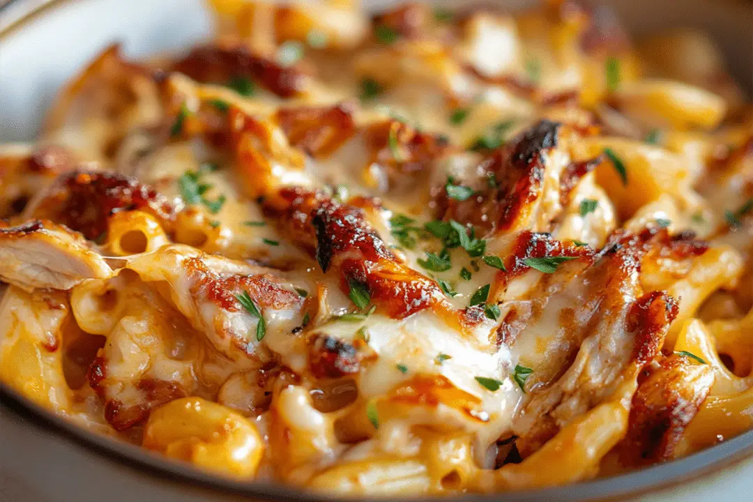BBQ Chicken Mac and Cheese 