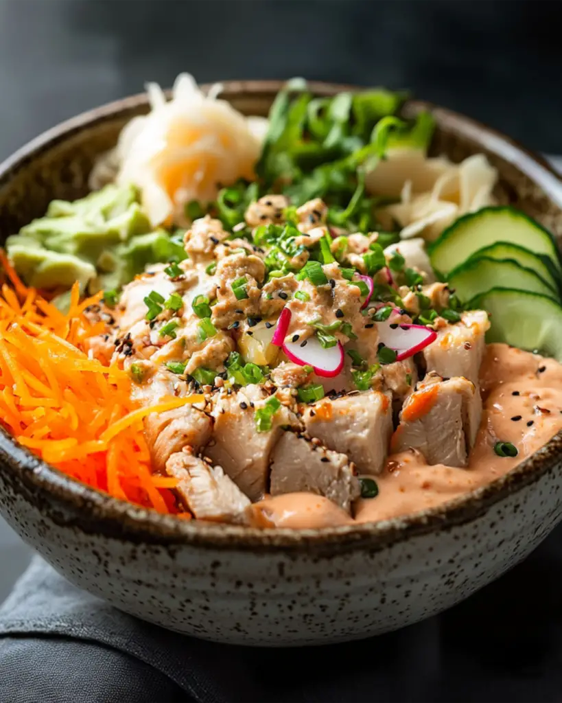 Deconstructed Sushi Bowl