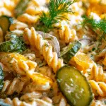 Dill Pickle Pasta Salad